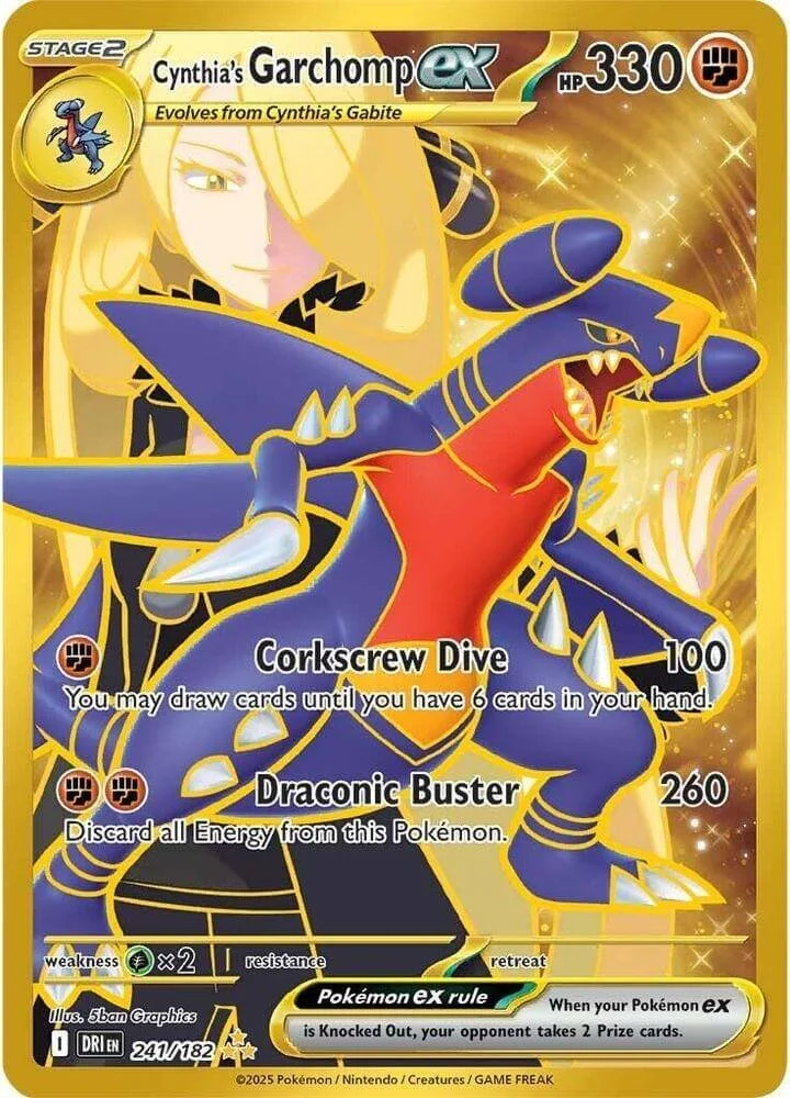 CYNTHIA'S GARCHOMP/ROSERADE PSA10 Cynthia's Roserade - Vendito